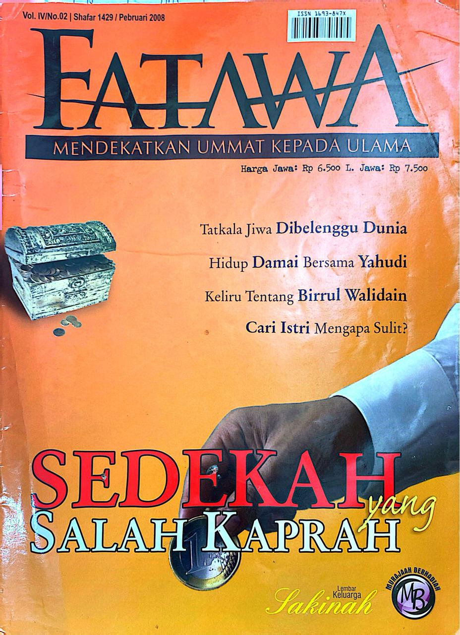 Sedekah yang Salah Kaprah